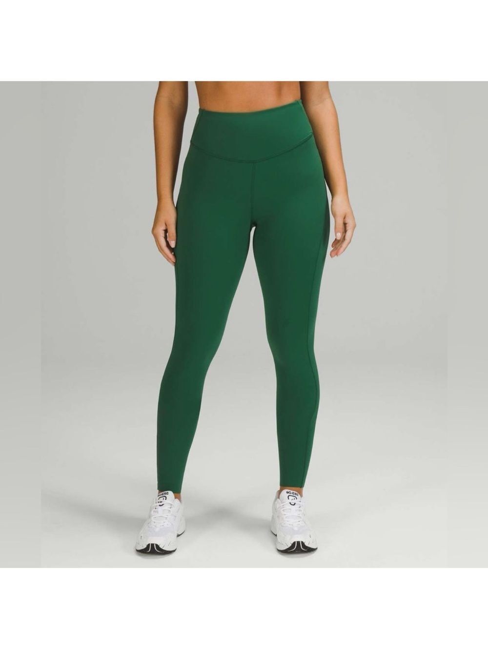 Lululemon Base Pace High-Rise Running Tight 28" *Brushed Nulux Everglade Green